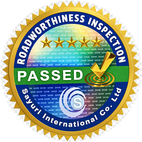 5-star roadworthiness inspection passed — Sayuri International Co. Ltd
